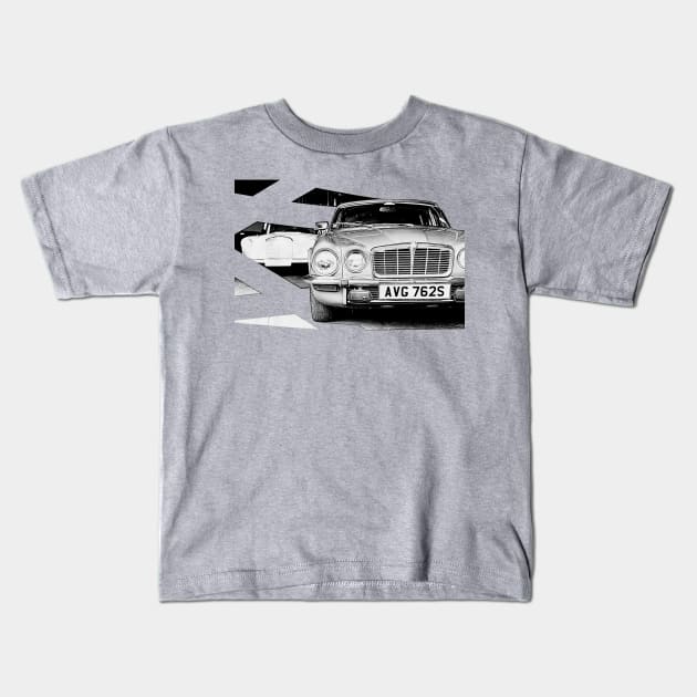 Retro XJ6 Kids T-Shirt by LUDENclassics